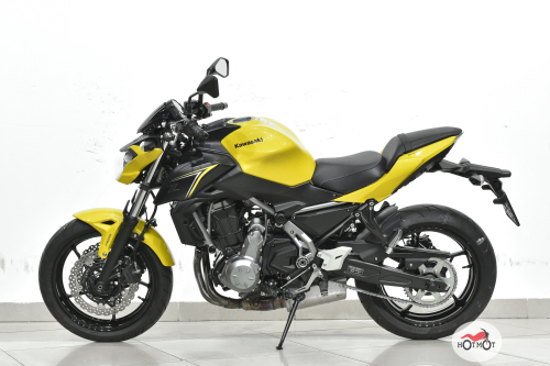 Мотоцикл KAWASAKI Z 650 2020, желтый фото 4