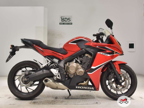 Мотоцикл HONDA CBR 650F 2018, Красный фото 2