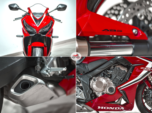 Мотоцикл HONDA CBR 650R 2019, Красный фото 10