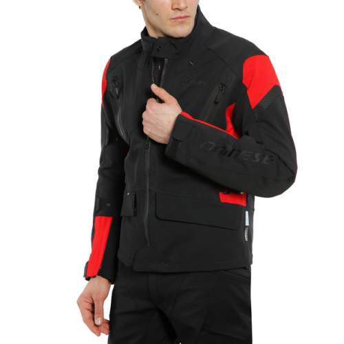 Куртка текстильная Dainese TONALE D-DRY Black/Lava-Red/Black фото 4