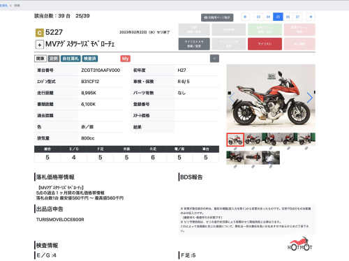 Мотоцикл MV AGUSTA Turismo Veloce 800 2015, Красный фото 13