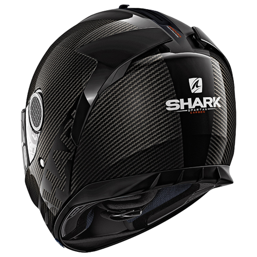 Шлем Shark SPARTAN CARBON 1.2 SKIN Black/Glossy Carbon фото 3
