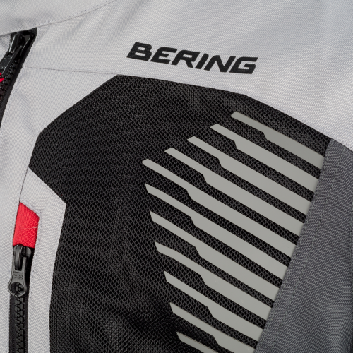 Куртка текстильная Bering BAKUNDU Grey/Black/Red фото 3
