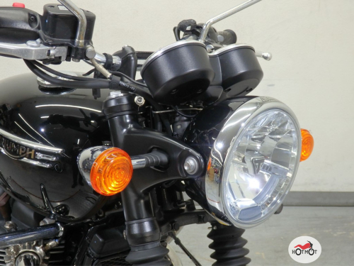 Мотоцикл TRIUMPH Bonneville T120 2022, черный фото 8