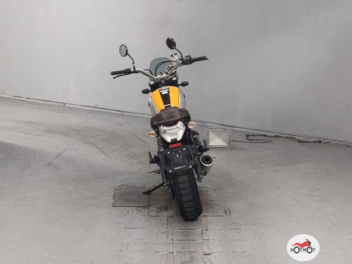 Мотоцикл DUCATI Scrambler 800 2015, желтый фото 4