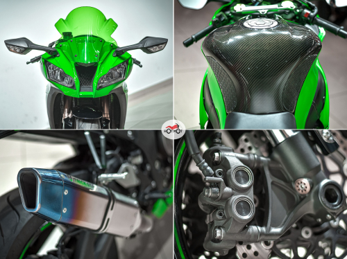 Мотоцикл KAWASAKI ZX-10 Ninja 2012, Зеленый фото 10