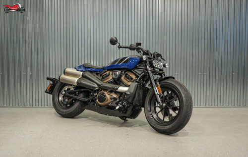 Мотоцикл Harley-Davidson Sportster S 2023, БЕЛЫЙ, СИНИЙ фото 4
