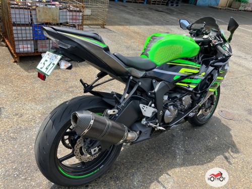 Мотоцикл KAWASAKI ZX-6 Ninja 2019, Зеленый фото 4