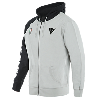 Толстовка Dainese RACING SERVICE FULL-ZIP HOODIE Glacier-Gray/Black