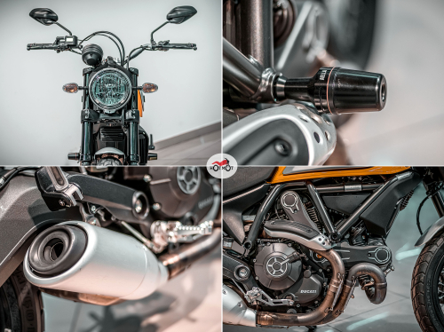 Мотоцикл DUCATI Scrambler 2015, Жёлтый фото 10