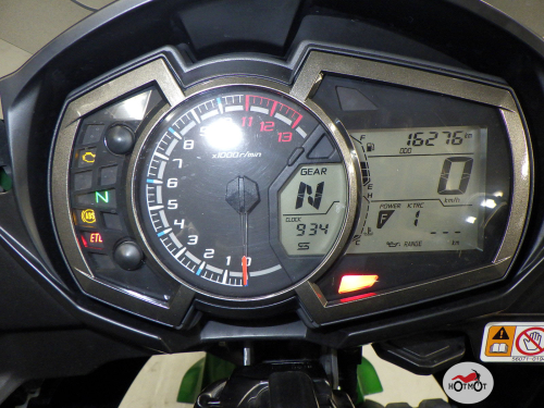 Мотоцикл KAWASAKI Z 1000SX 2019, Зеленый фото 11