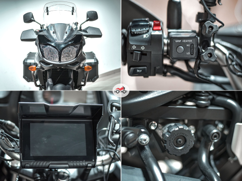 Мотоцикл SUZUKI V-Strom DL 650 2015, Черный фото 10