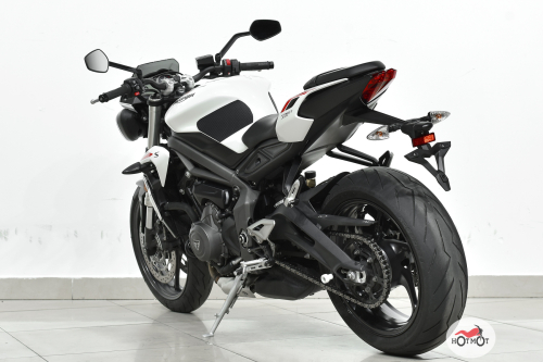 Мотоцикл TRIUMPH Street Triple 2021, БЕЛЫЙ фото 8