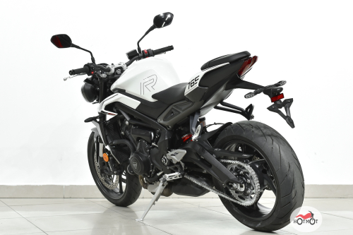 Мотоцикл TRIUMPH Street Triple 2023, Белый фото 8