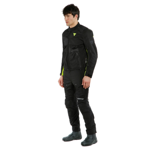 Куртка текстильная Dainese SAURIS 2 D-DRY Black/Black/Fluo-Yellow фото 2