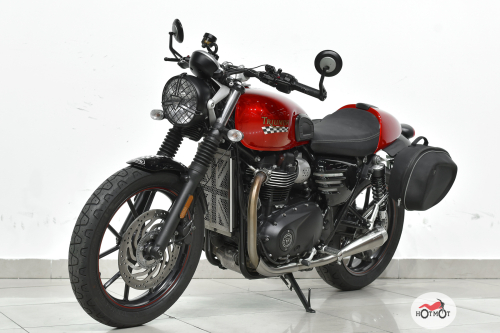 Мотоцикл TRIUMPH Street Twin 2019, Красный фото 2