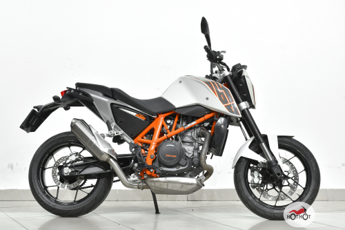 Мотоцикл KTM 690 Duke 2013, Белый фото 3