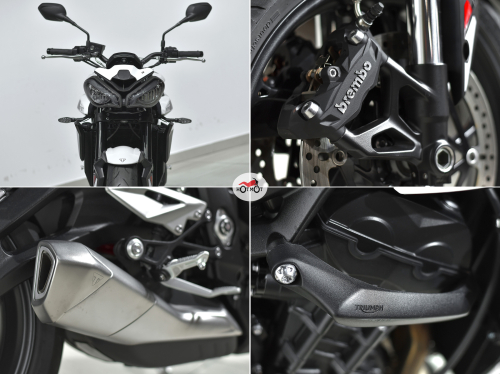 Мотоцикл TRIUMPH Street Triple 2023, Белый фото 10