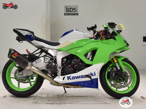 Мотоцикл Kawasaki ZX-6 Ninja 2024, БЕЛЫЙ