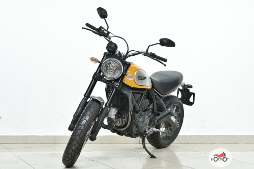Мотоцикл DUCATI Scrambler 2015, Жёлтый фото 2