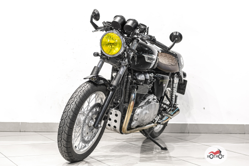 Мотоцикл TRIUMPH Thruxton 2014, Черный фото 2
