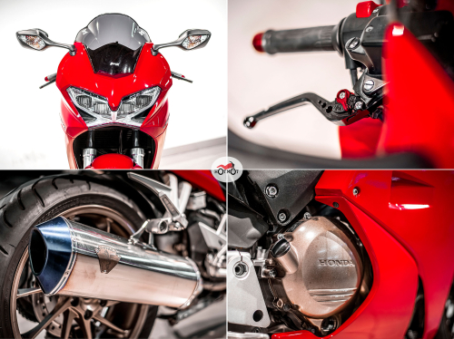 Мотоцикл HONDA VFR 800 2017, Красный фото 10