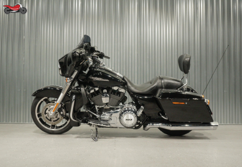 Мотоцикл Harley-Davidson Street Glide 2012, ЧЕРНЫЙ фото 2