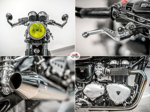 Мотоцикл TRIUMPH Thruxton 2014, Черный фото 10