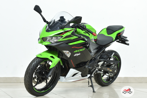 Мотоцикл KAWASAKI Ninja 400-2 2022, Зеленый фото 2