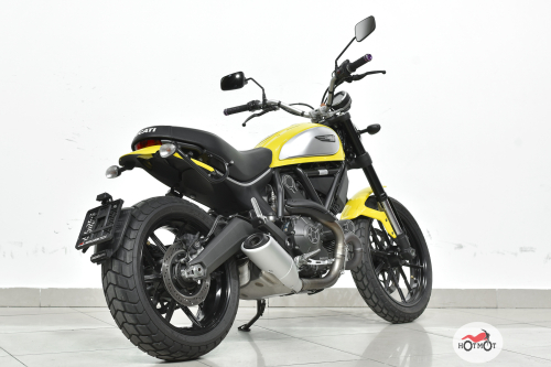 Мотоцикл DUCATI Scrambler 2015, желтый фото 7