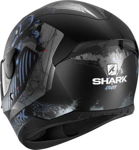 Шлем SHARK D-SKWAL 2 ATRAXX MAT Black/Grey/Blue фото 5