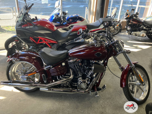 Мотоцикл HARLEY-DAVIDSON Rocker C 2009, Красный фото 2