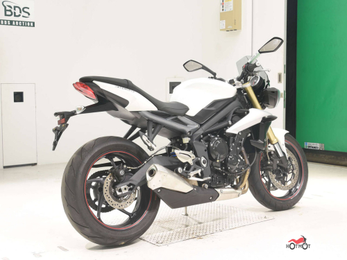 Мотоцикл TRIUMPH Street Triple 2016, белый фото 5