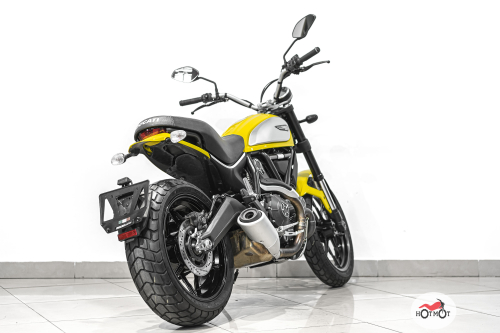 Мотоцикл DUCATI Scrambler 2015, желтый фото 7