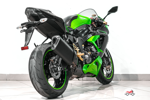 Мотоцикл KAWASAKI ZX-6 Ninja 2013, Зеленый фото 7