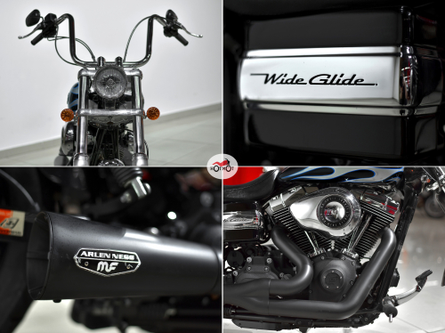 Мотоцикл HARLEY-DAVIDSON Dyna Wide Glide 2013, Черный фото 10