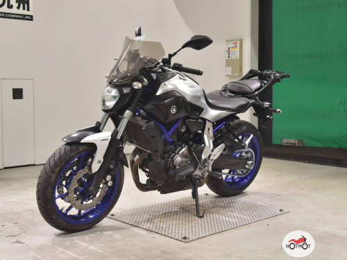 Мотоцикл YAMAHA MT-07 (FZ-07) 2015, СЕРЫЙ фото 4