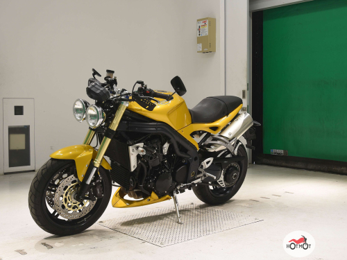 Мотоцикл TRIUMPH Speed Triple 2005, желтый фото 4