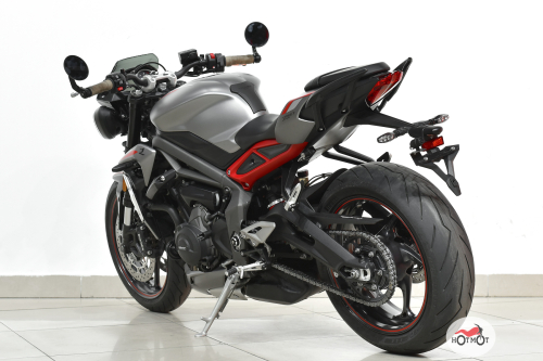 Мотоцикл TRIUMPH Street Triple 2020, СЕРЫЙ фото 8