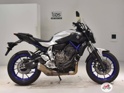 Мотоцикл YAMAHA MT-07 (FZ-07) 2015, СЕРЫЙ фото 2