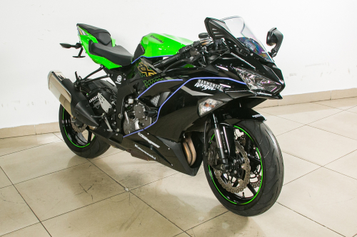 Мотоцикл KAWASAKI ZX-6 Ninja 2020, ЗЕЛЕНЫЙ фото 3