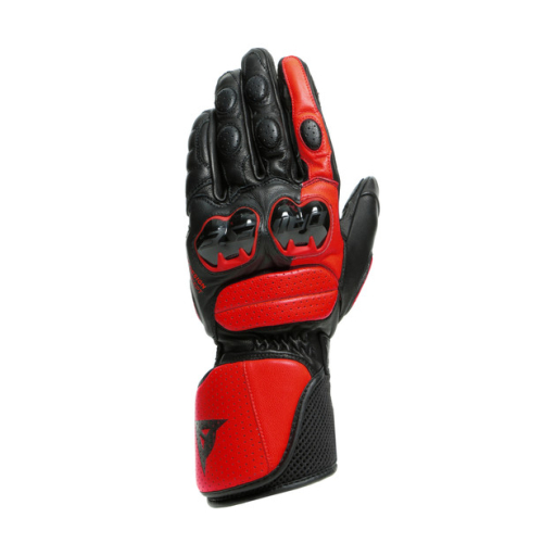Перчатки кожаные Dainese IMPETO Black/Lava-Red фото 8
