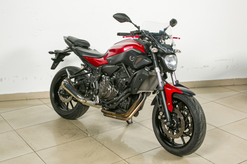 Мотоцикл YAMAHA MT-07 2016, Красный фото 3