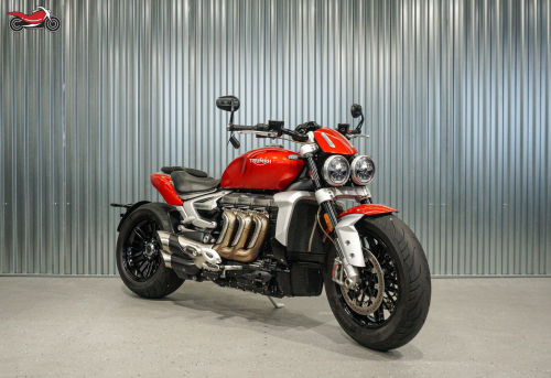 Мотоцикл Triumph Rocket III 2020, КРАСНЫЙ фото 4