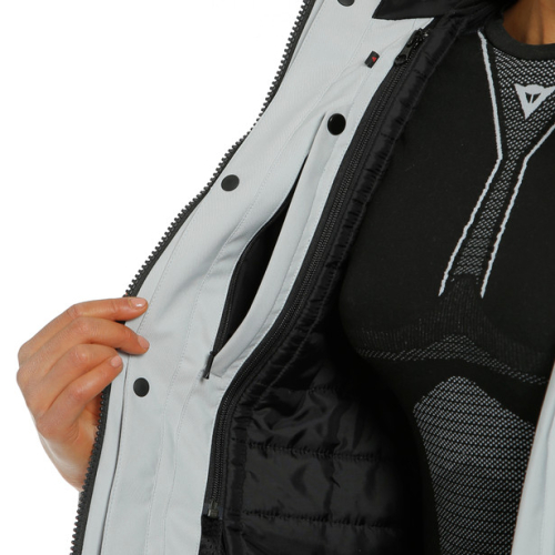 Куртка текстильная женская Dainese MAYFAIR LADY D-DRY Black/Glacier-Gray/Glacier/Gray фото 6