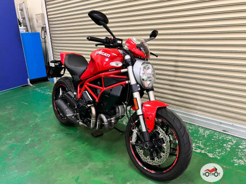 Мотоцикл DUCATI Monster 797 2018, Красный фото 3