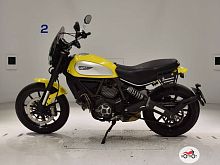 Мотоцикл DUCATI Scrambler 2015, желтый