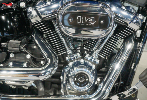 Мотоцикл Harley-Davidson Fat Boy 2023, СИНИЙ фото 11