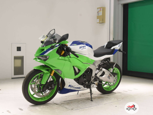 Мотоцикл KAWASAKI ZX-6 Ninja 2023, ЗЕЛЕНЫЙ фото 4