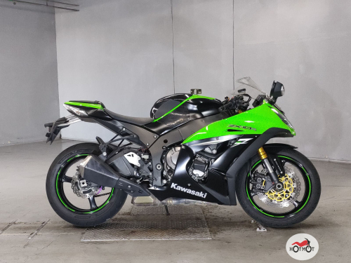 Мотоцикл KAWASAKI ZX-10R Ninja 2013, Зеленый фото 2